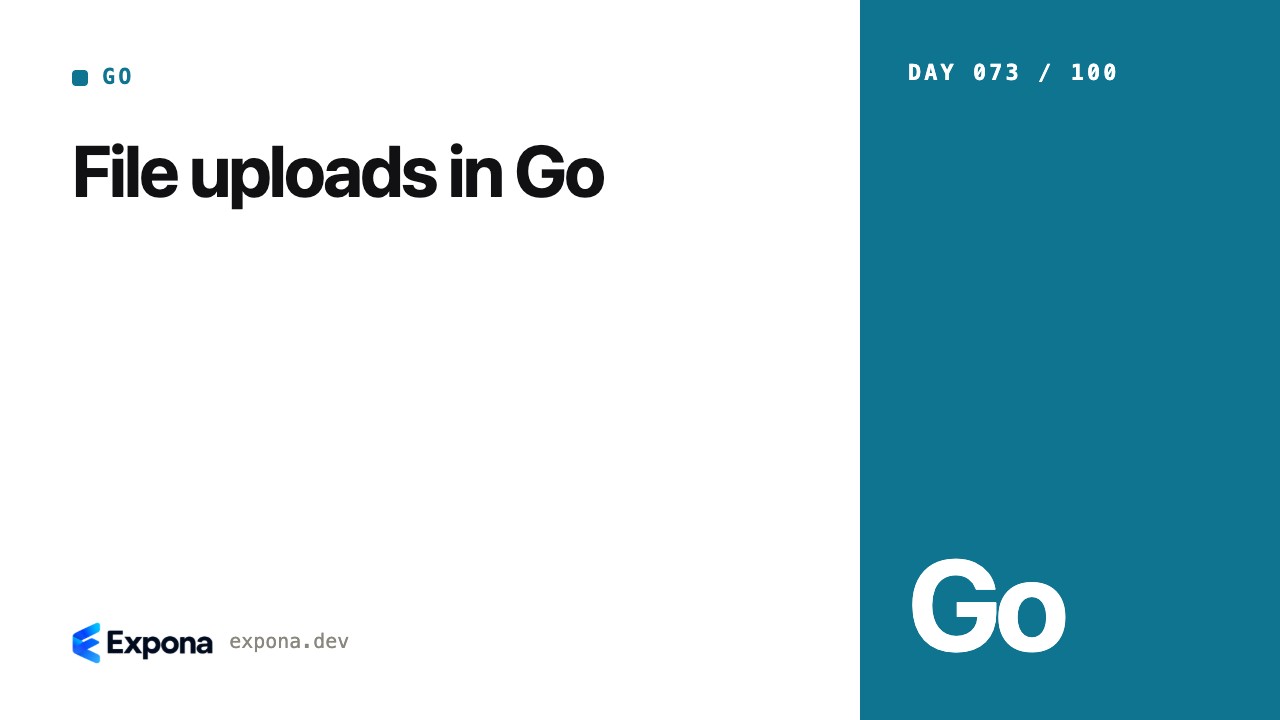 File uploads in Go: a practical guide for developers