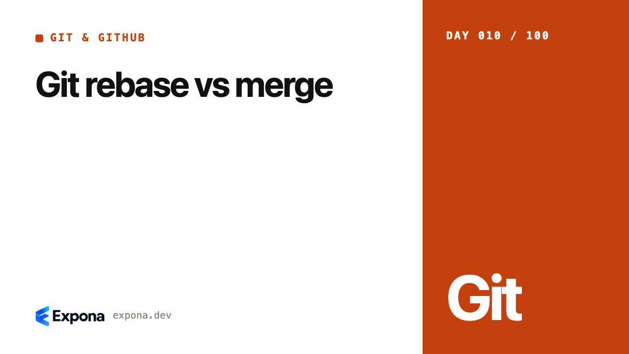Git rebase vs merge: a Git & GitHub guide for developers