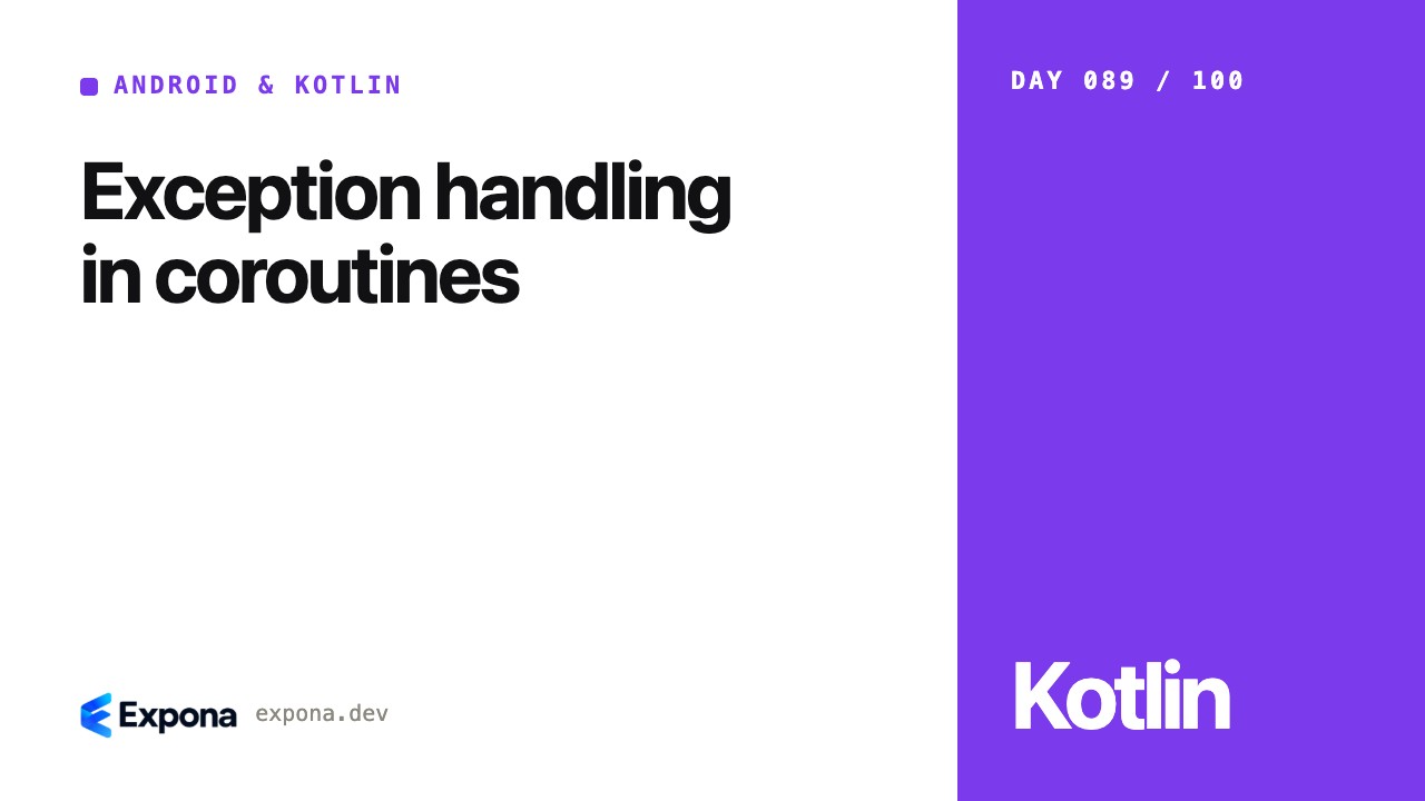 Exception handling in coroutines: lessons from production