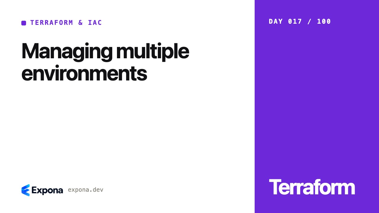 Managing multiple environments: best practices explained