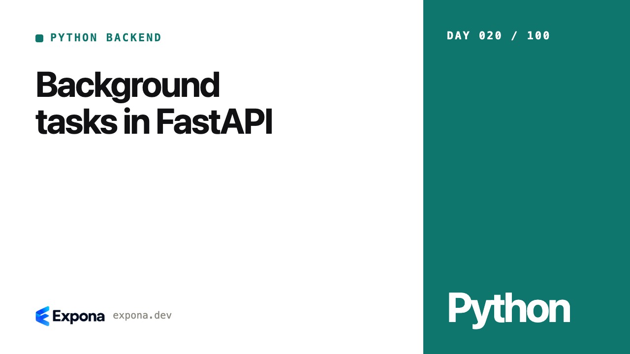 Background tasks in FastAPI: what developers should know