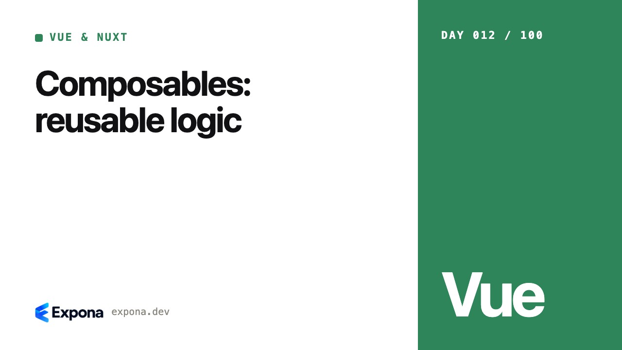 Composables: reusable logic — what developers should know