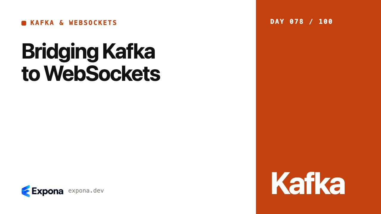Bridging Kafka to WebSockets: what developers should know