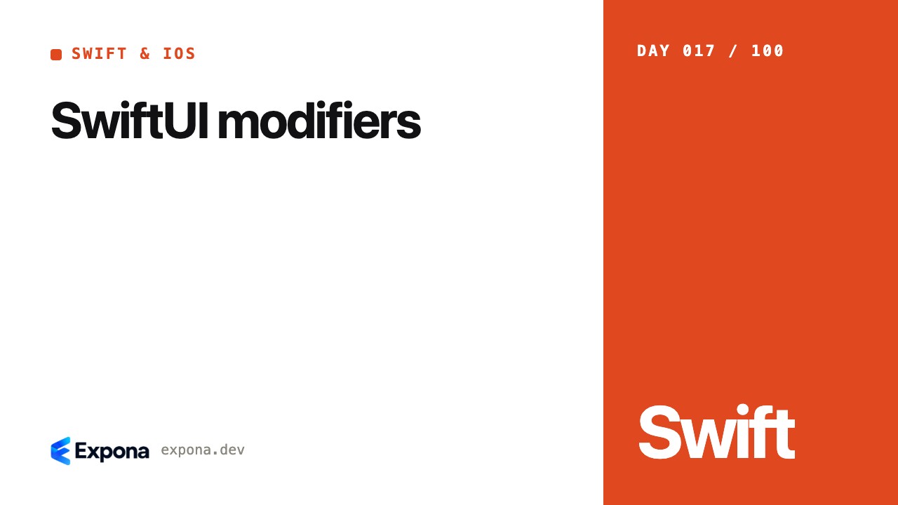 SwiftUI modifiers: Swift & iOS best practices explained