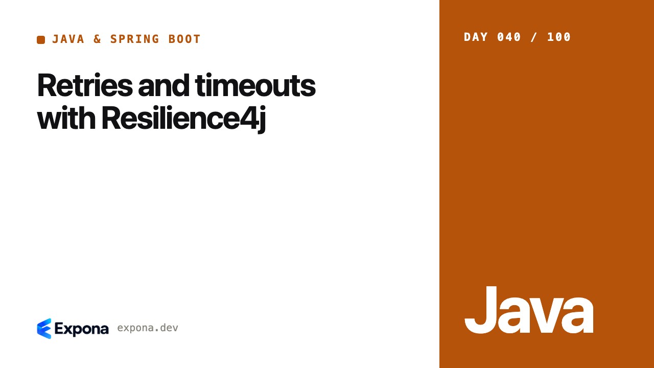 Retries and timeouts with Resilience4j, explained simply