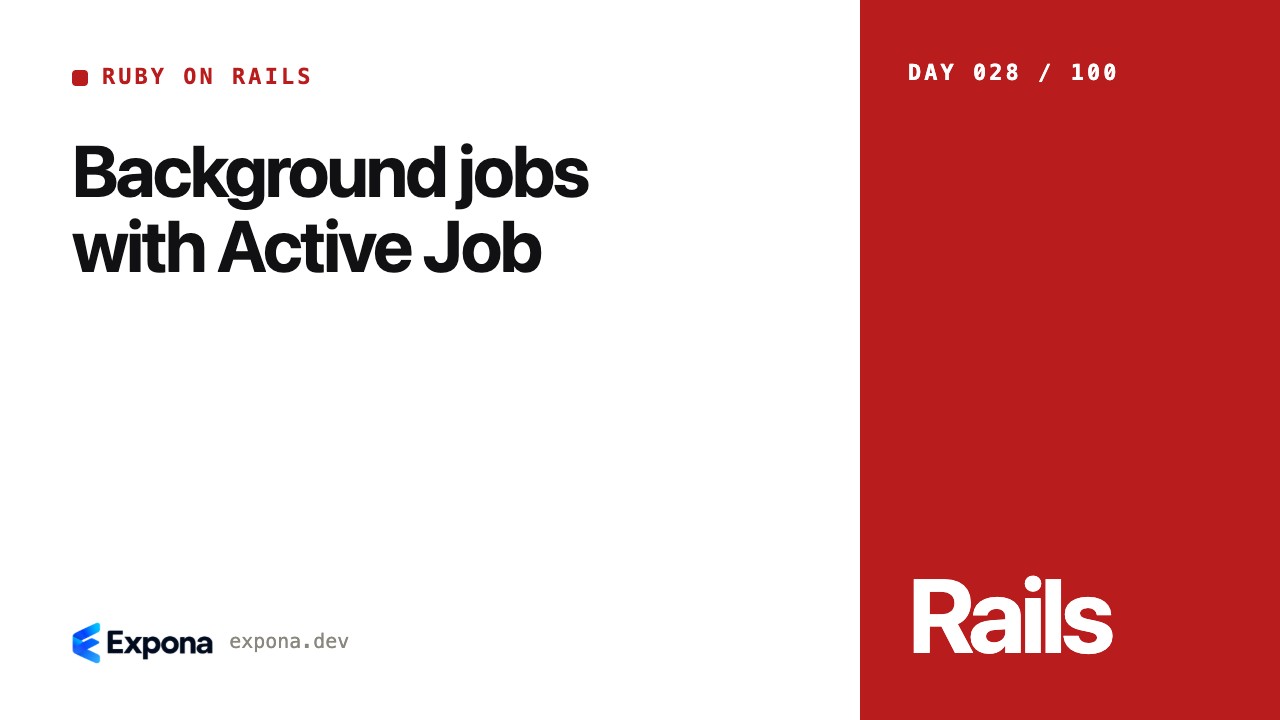 Background jobs with Active Job: lessons from production