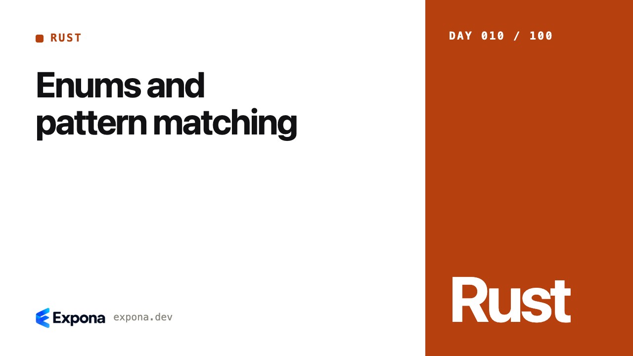 Enums and pattern matching: Rust lessons from production
