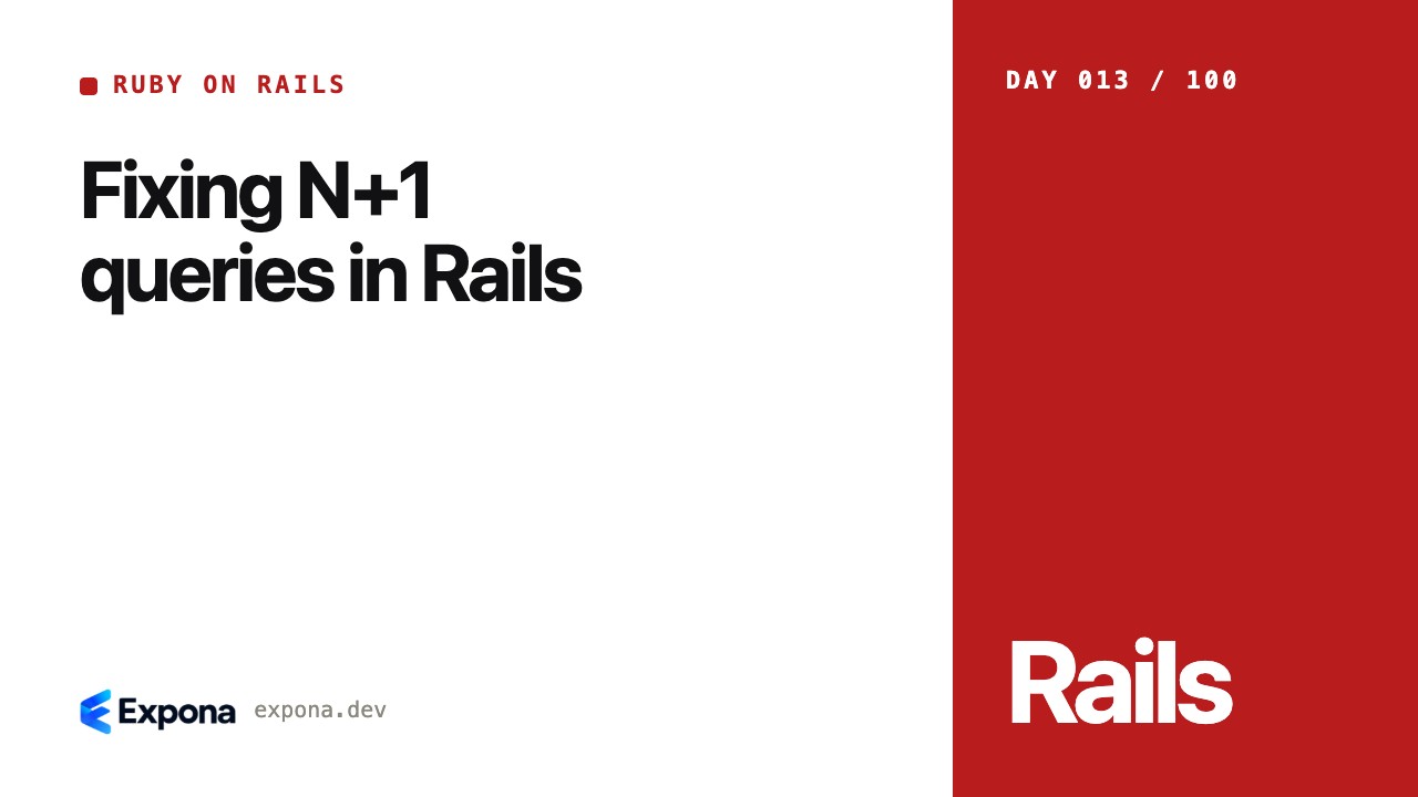 Fixing N+1 queries in Rails for Ruby on Rails developers
