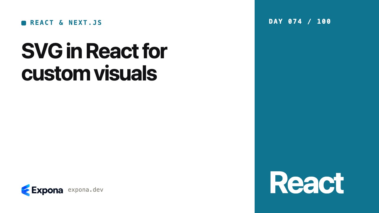 SVG in React for custom visuals: lessons from production