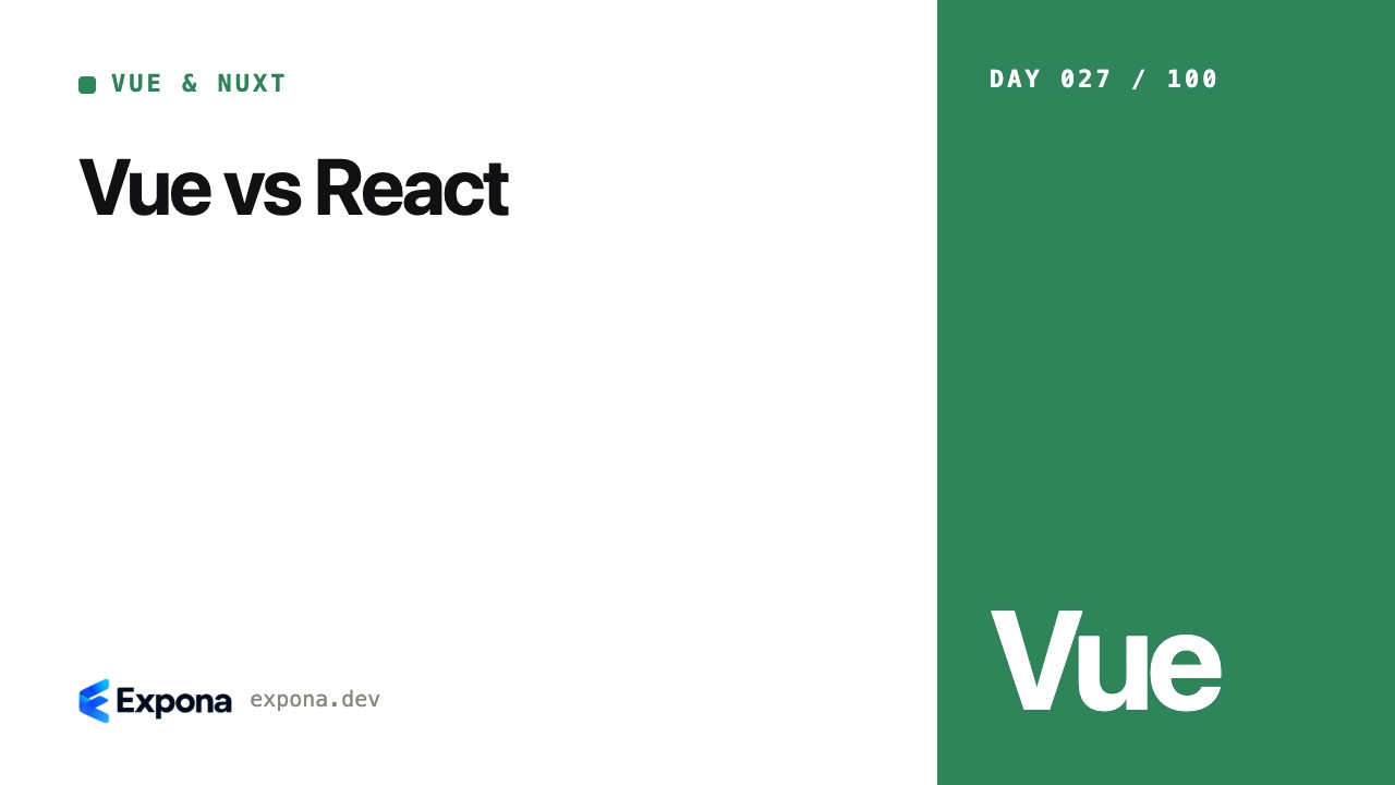 Vue vs React: what every Vue & Nuxt developer should know