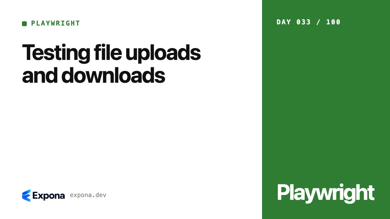 Testing file uploads and downloads: a step-by-step guide