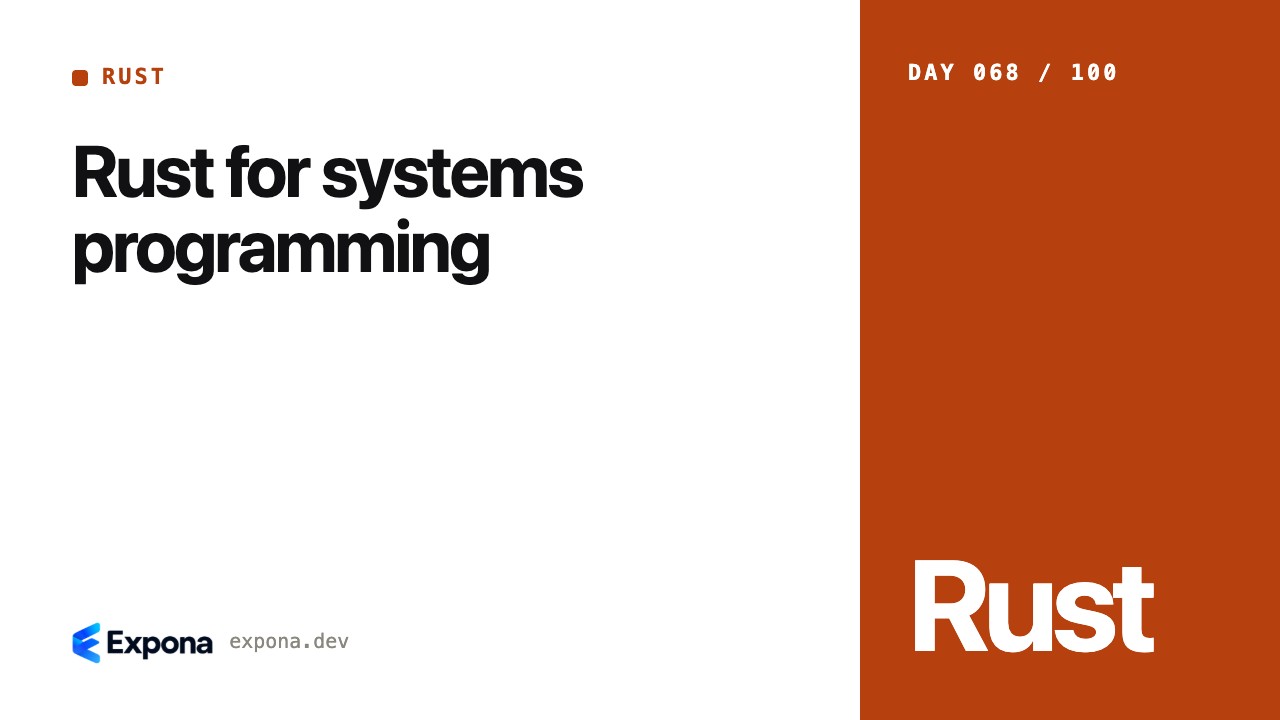 Rust for systems programming: what developers should know