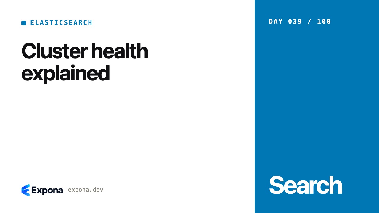 Cluster health explained: a hands-on guide for engineers