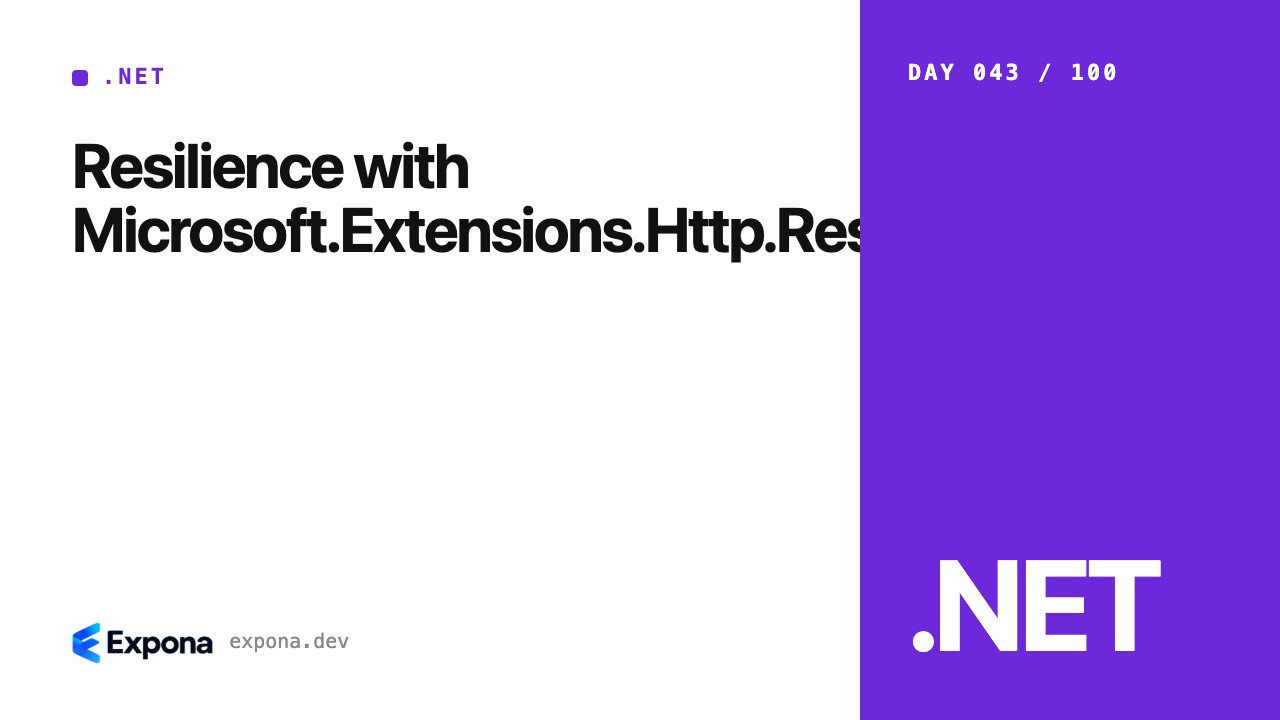 Resilience with Microsoft.Extensions.Http.Resilience