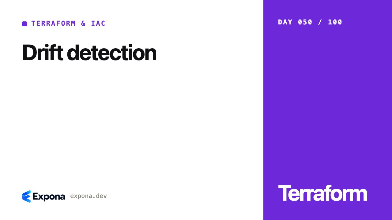 Drift detection: Terraform & IaC lessons from production