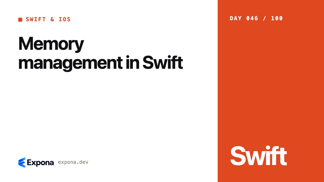 Memory management in Swift: patterns, pitfalls and fixes