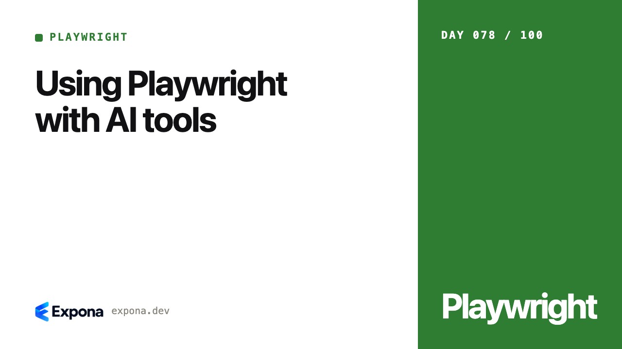 Using Playwright with AI tools: best practices explained