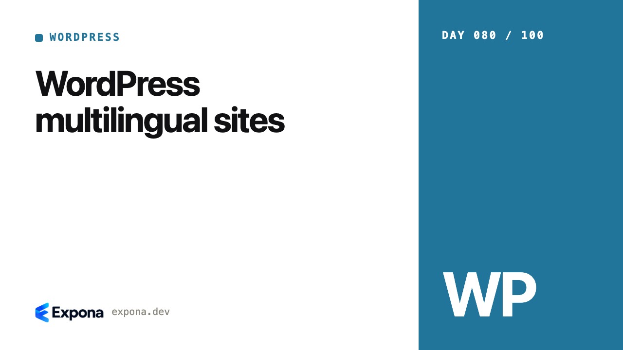 WordPress multilingual sites: what developers should know