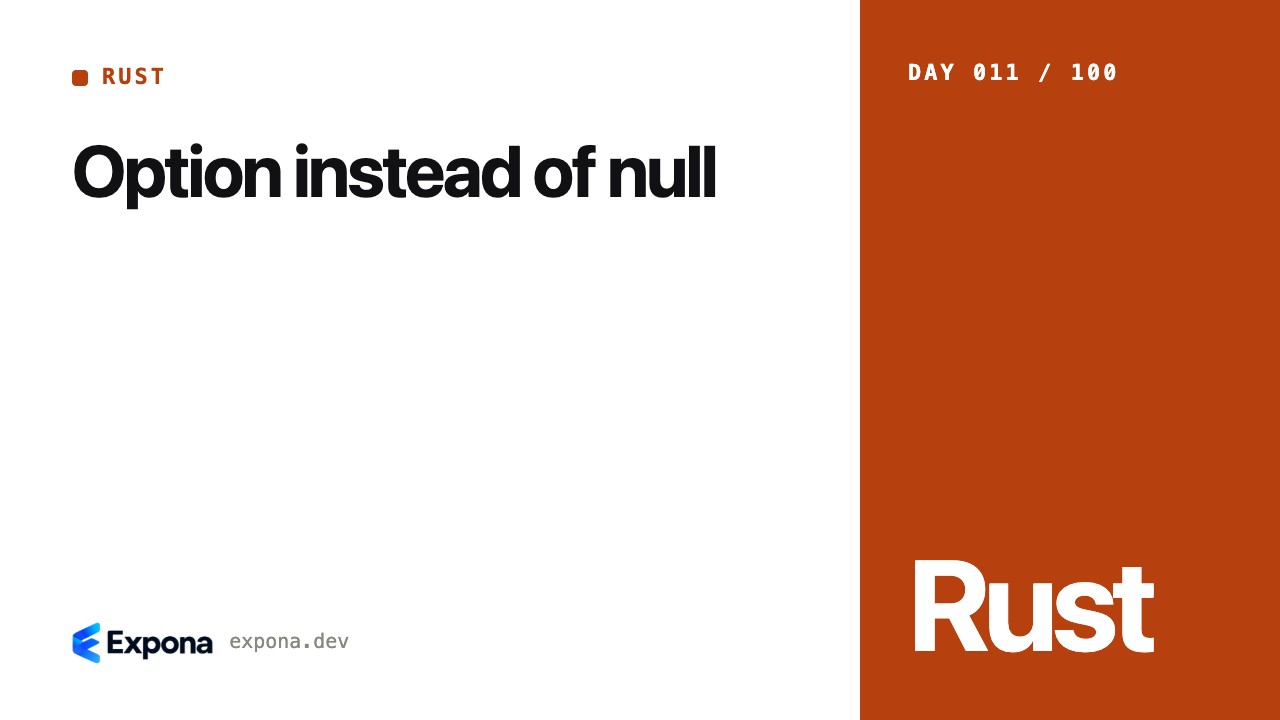 Option instead of null: a practical guide for developers