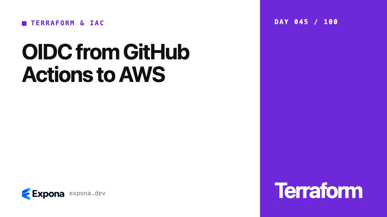 OIDC from GitHub Actions to AWS: lessons from production
