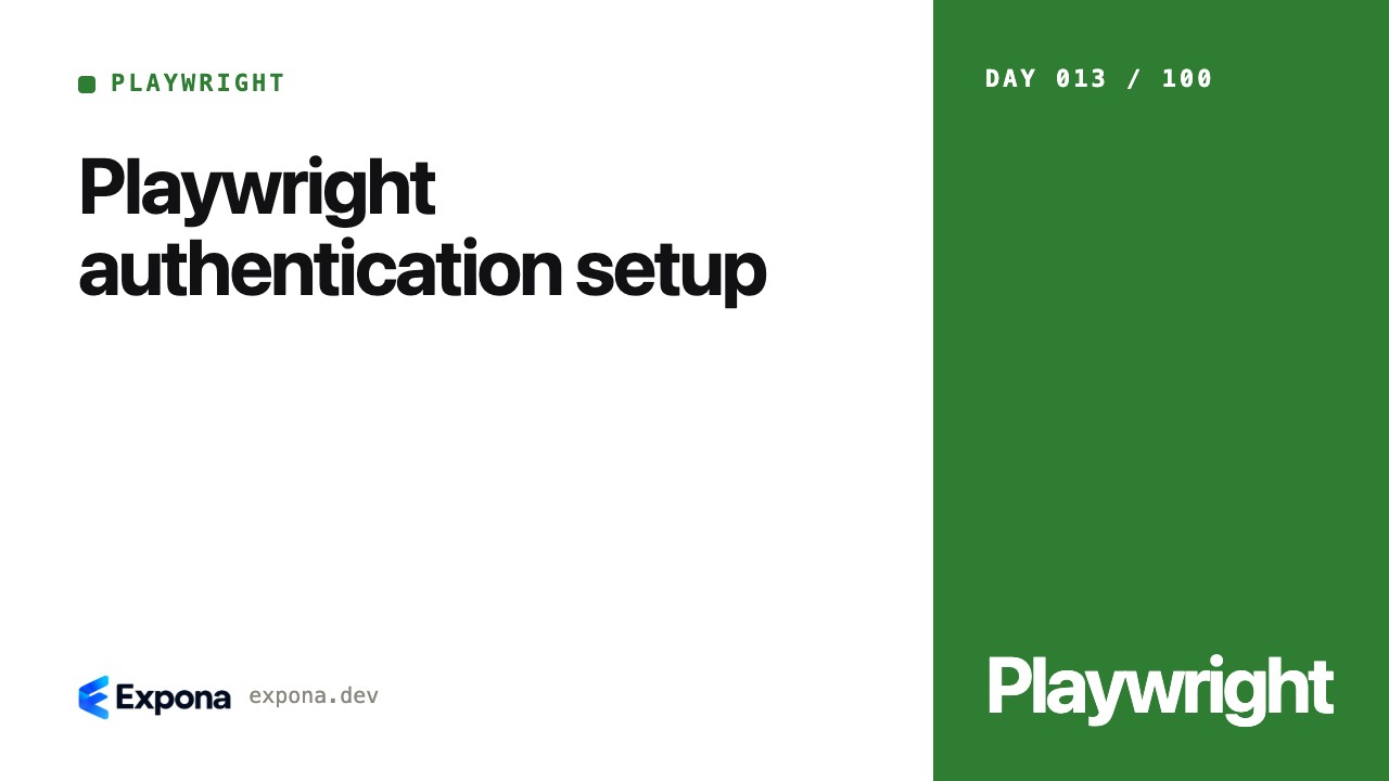 Playwright authentication setup: lessons from production