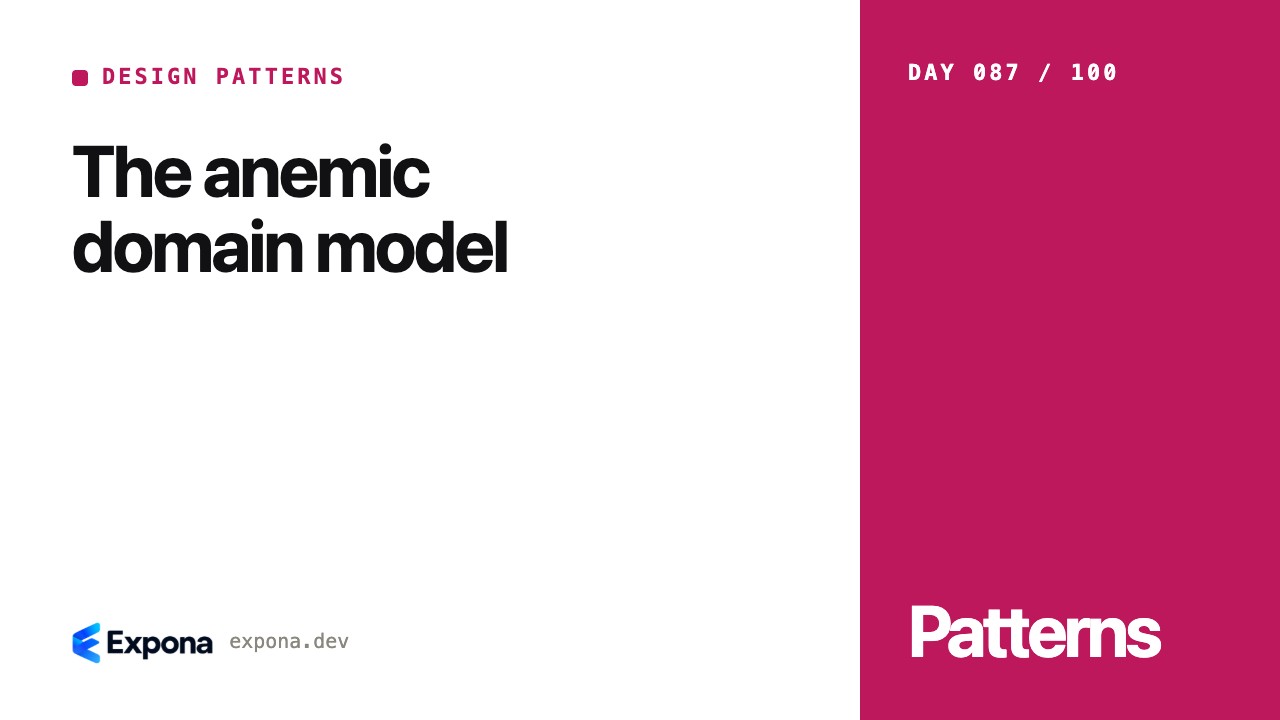 The anemic domain model: real-world lessons and examples