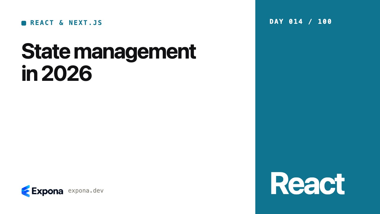 State management in 2026: a hands-on guide for engineers