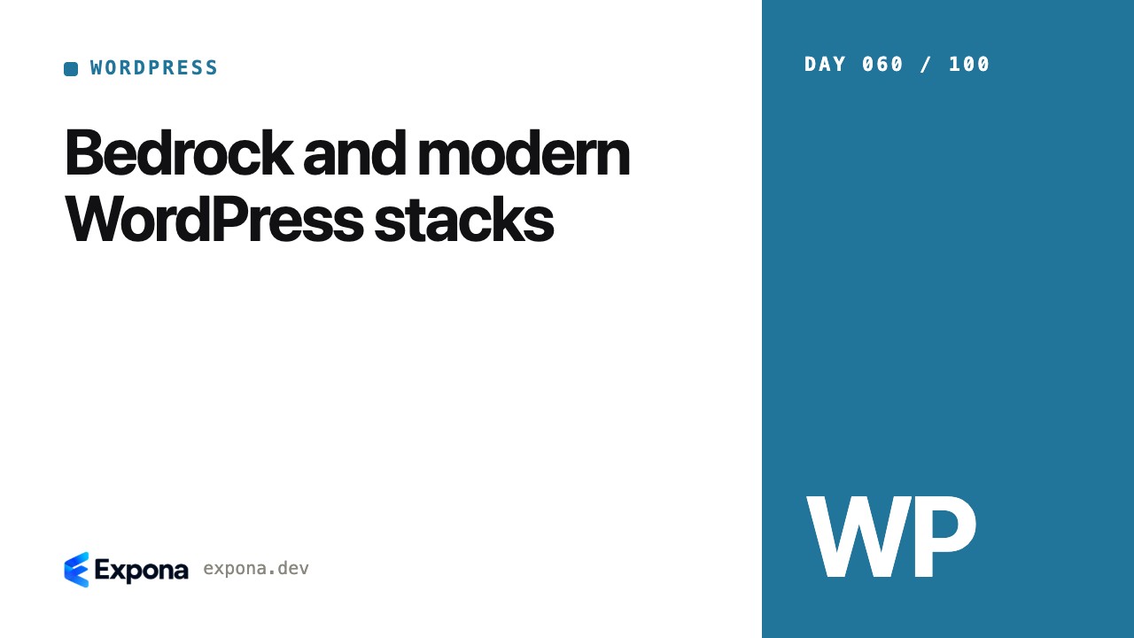 Bedrock and modern WordPress stacks: a step-by-step guide