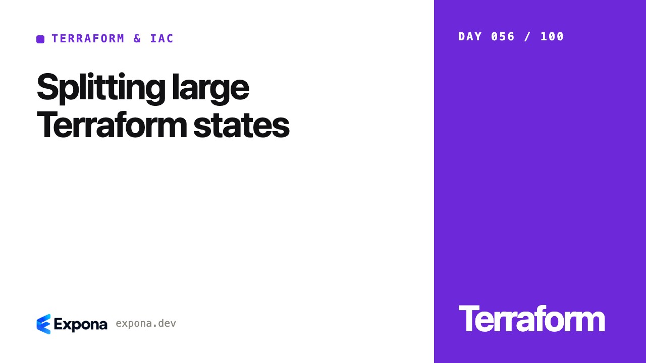 Splitting large Terraform states: lessons from production