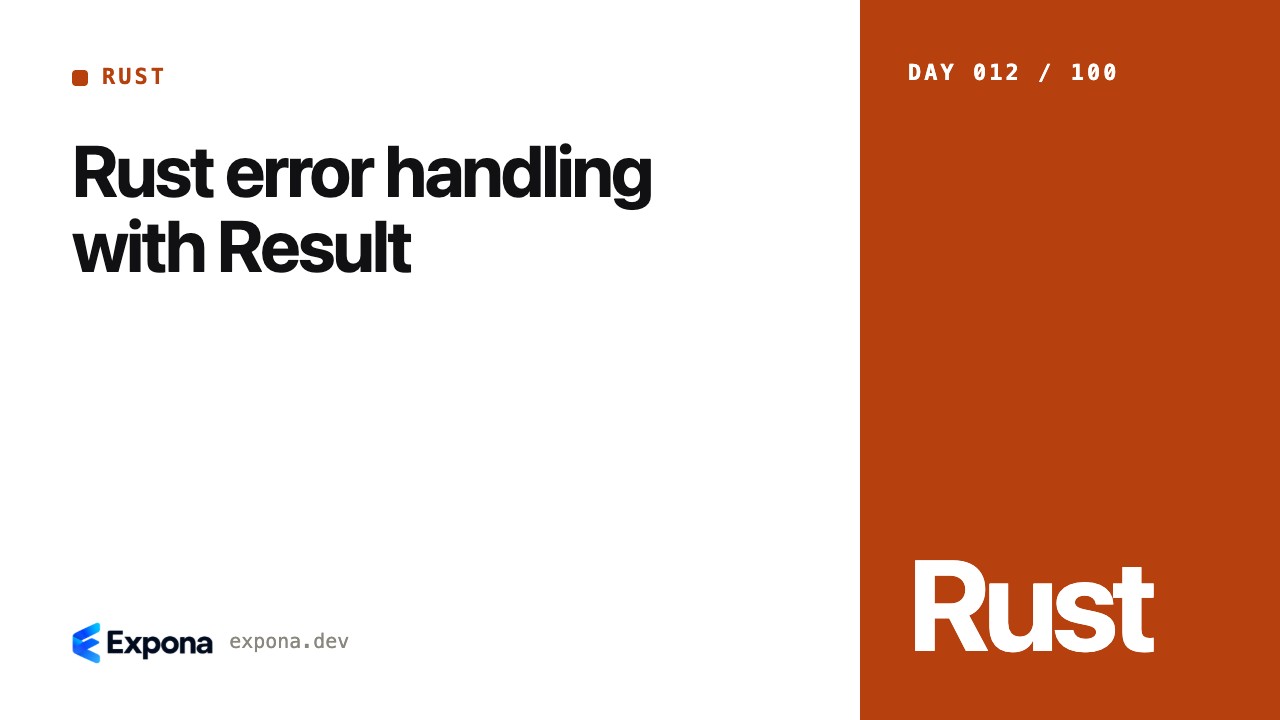 Rust error handling with Result: lessons from production