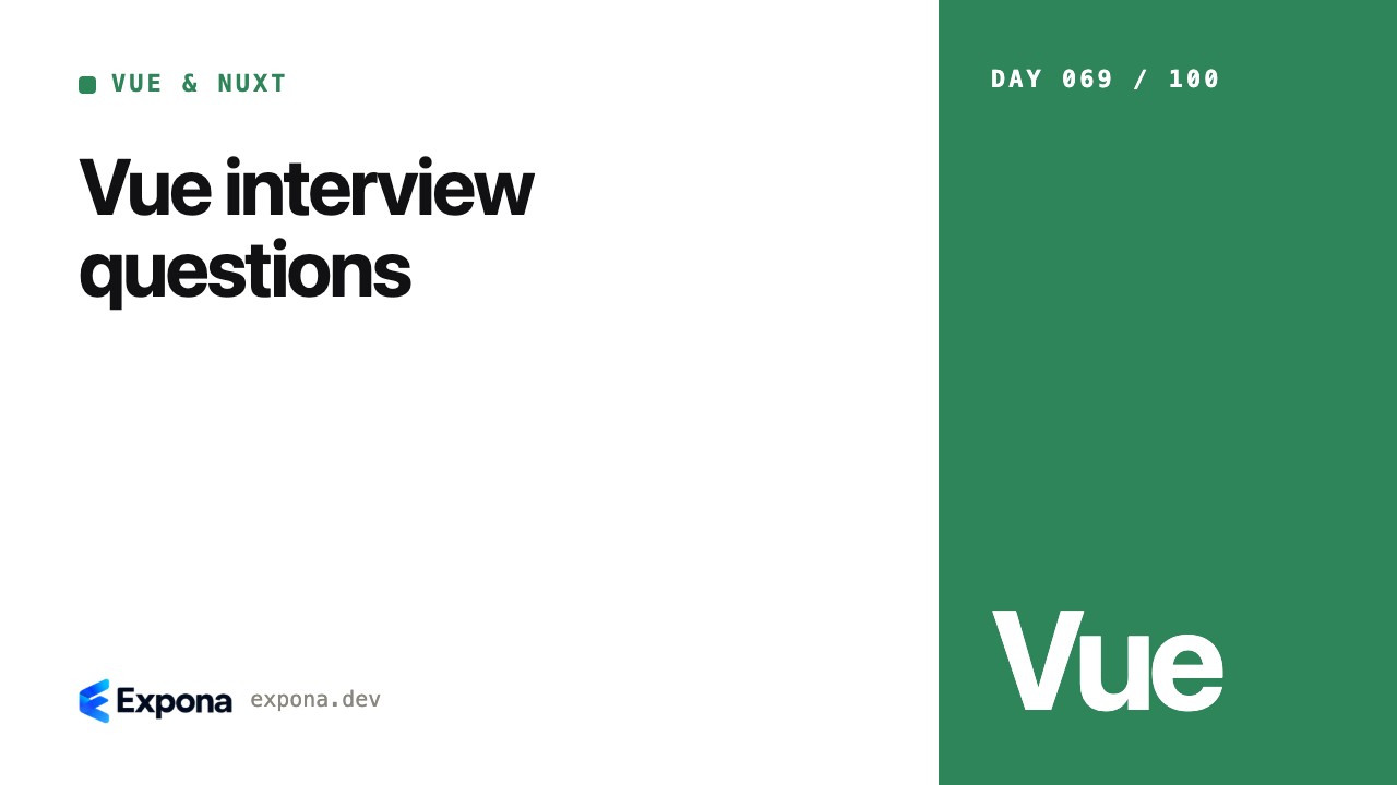 Vue interview questions: real-world lessons and examples