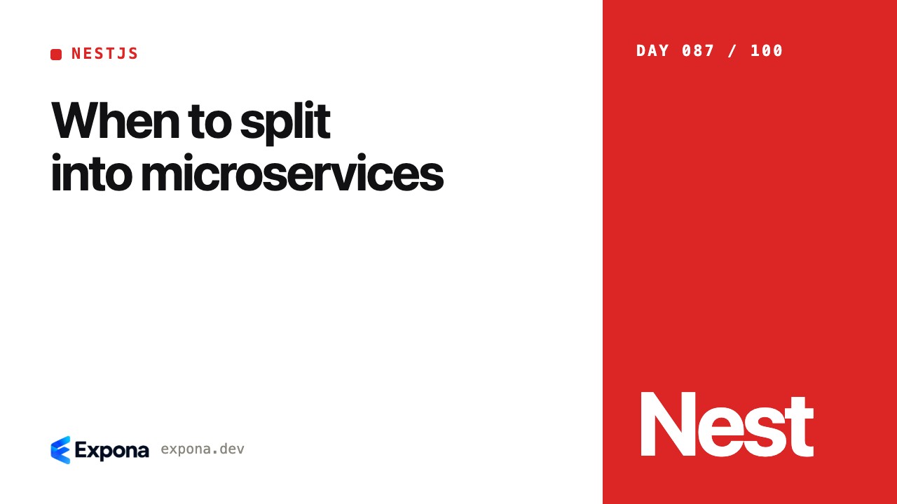 When to split into microservices: lessons from production