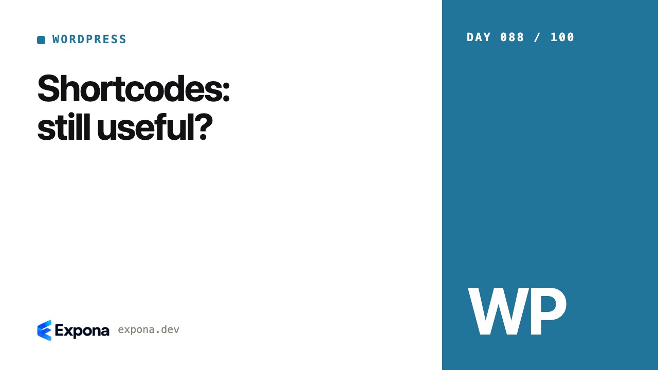 Shortcodes: still useful — practical tips and trade-offs