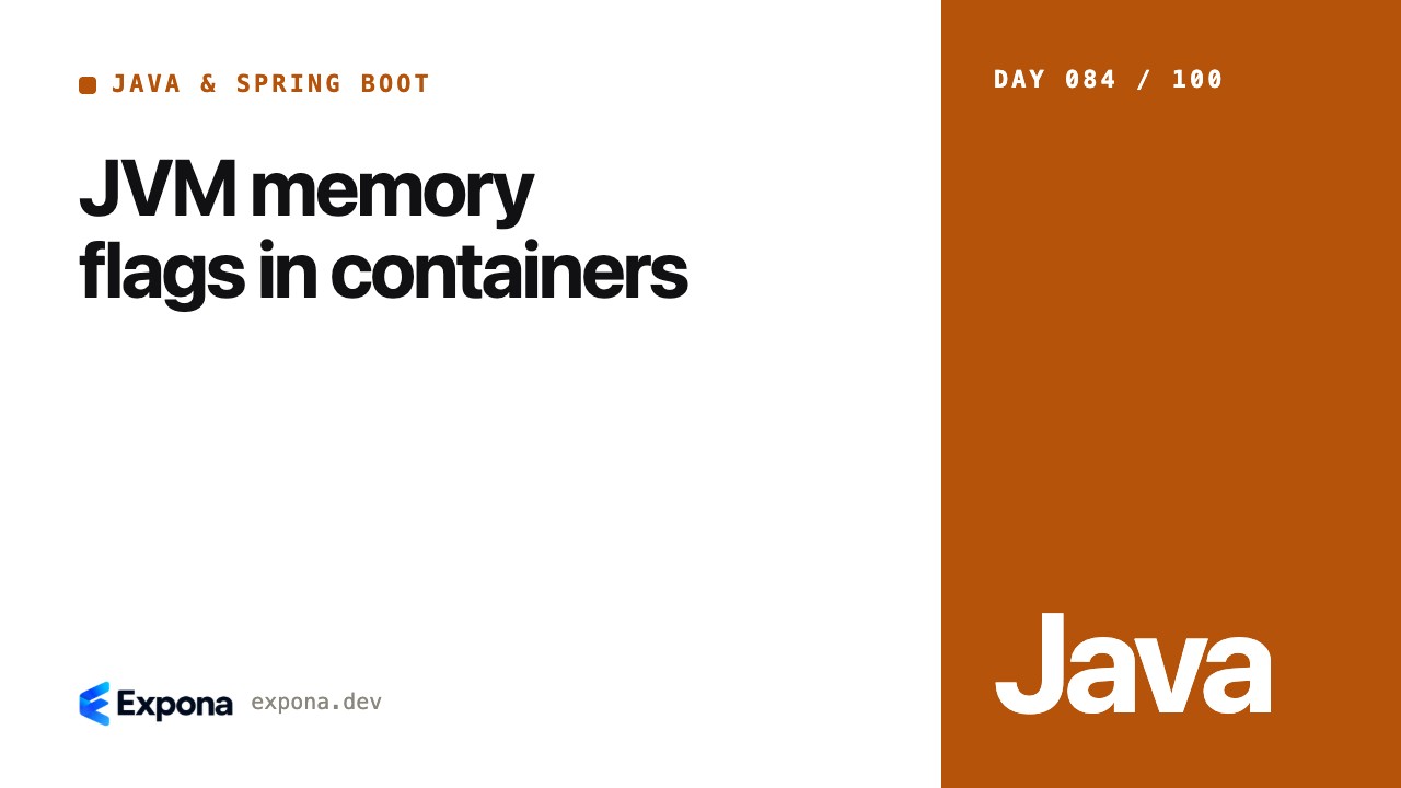 JVM memory flags in containers: best practices explained