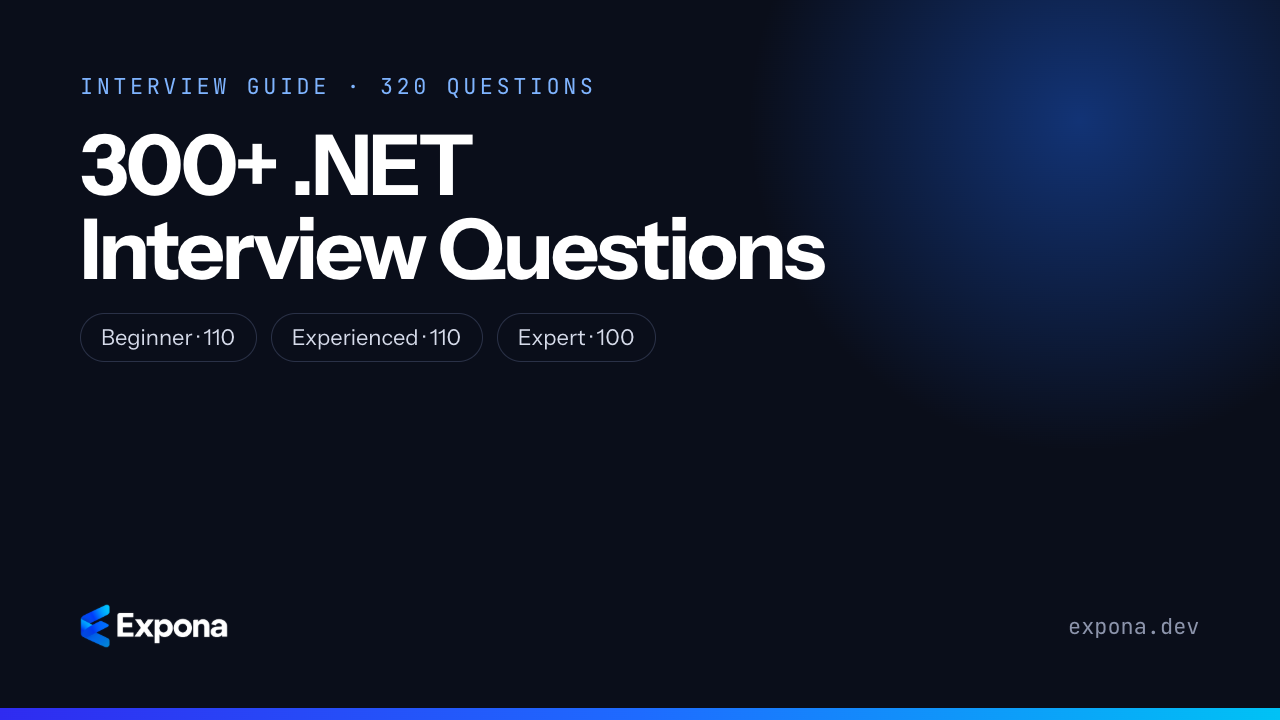 300+ .NET Interview Questions and Answers