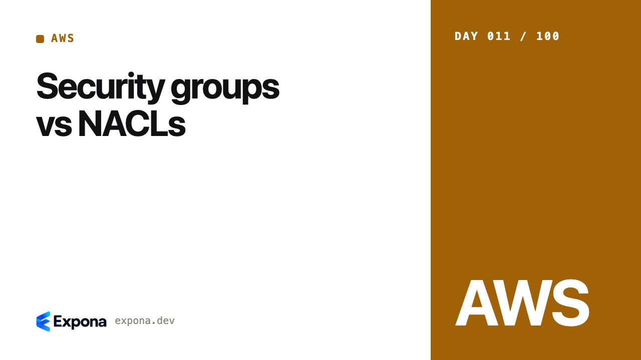 Security groups vs NACLs: a hands-on guide for engineers