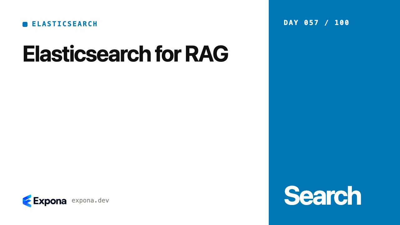 Elasticsearch for RAG: a practical guide for developers