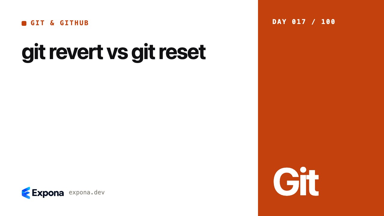 git revert vs git reset: real-world lessons and examples