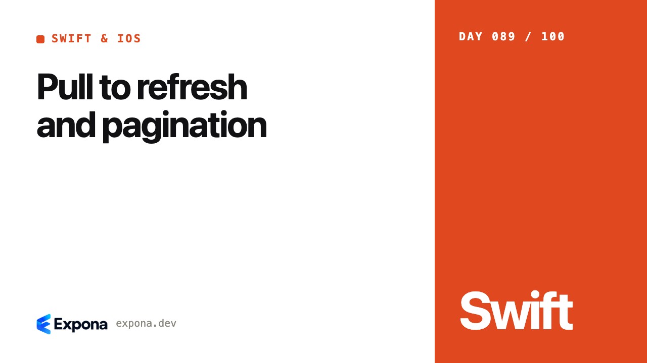 Pull to refresh and pagination: best practices explained