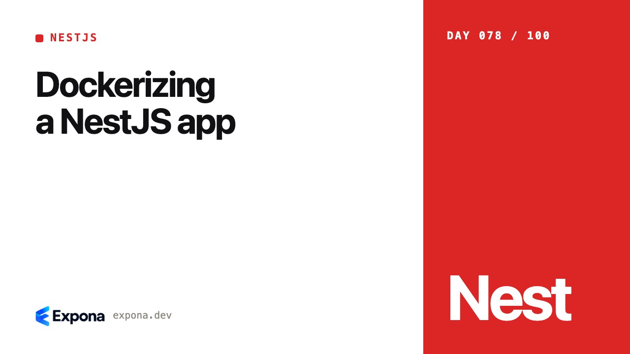 Dockerizing a NestJS app: a hands-on guide for engineers