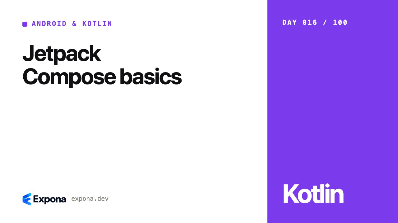 Jetpack Compose basics: a practical guide for developers