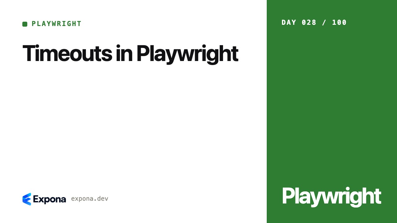 Timeouts in Playwright: a practical guide for developers