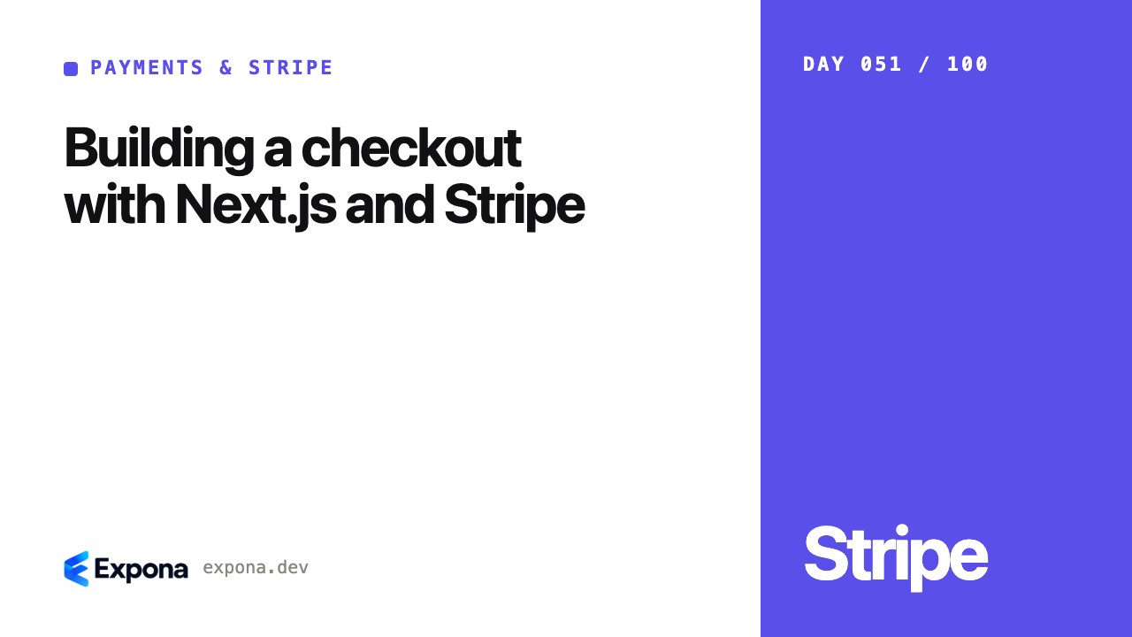 Building a checkout with Next.js and Stripe: a deep dive