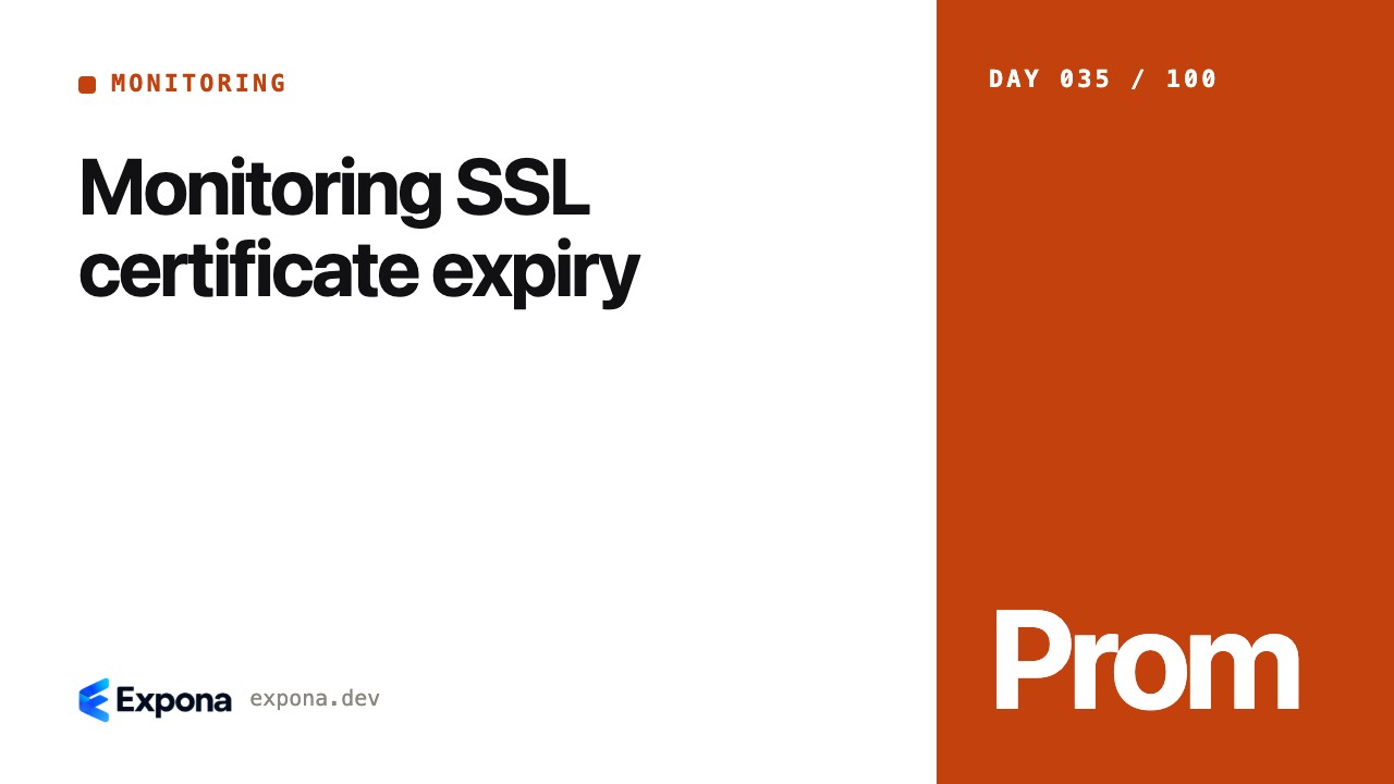 Monitoring SSL certificate expiry: a step-by-step guide