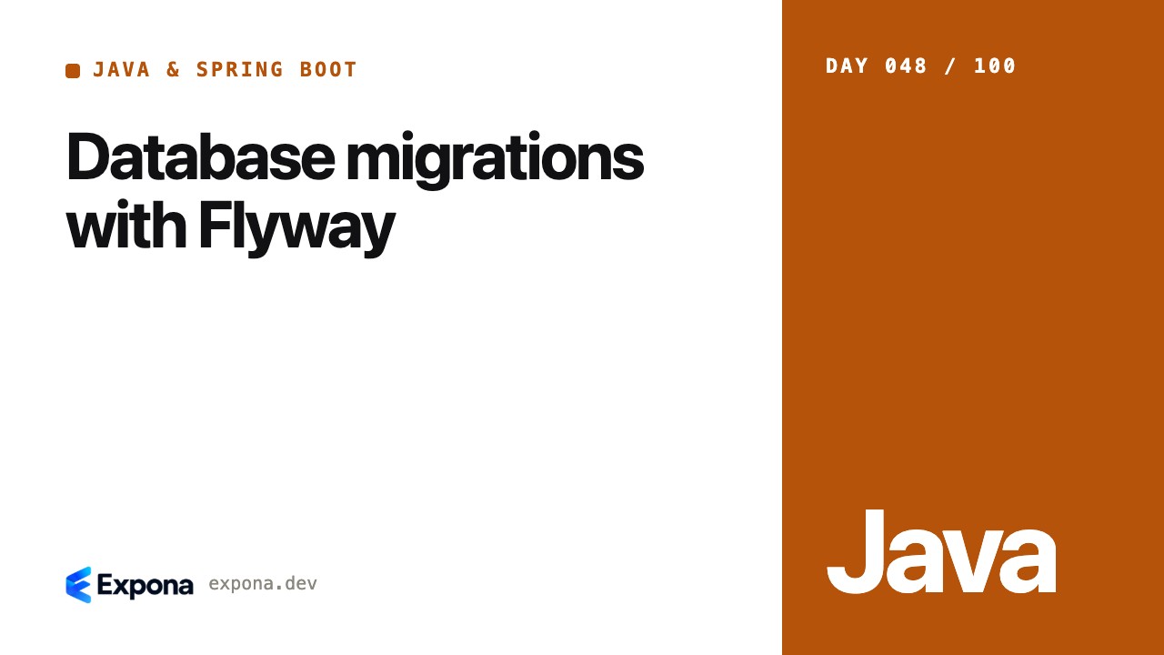 Database migrations with Flyway: lessons from production