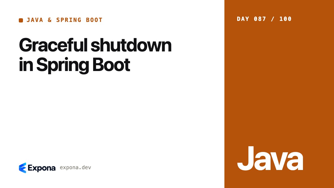 Graceful shutdown in Spring Boot: lessons from production