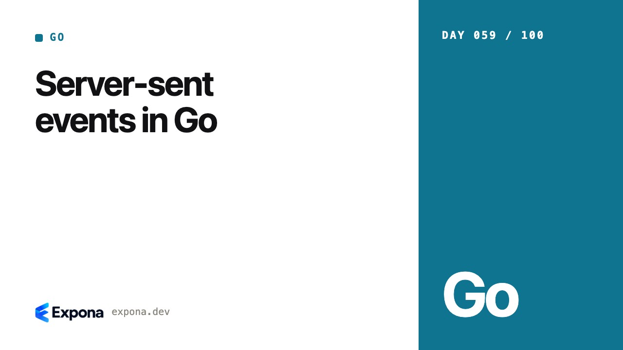 Server-sent events in Go: a hands-on guide for engineers