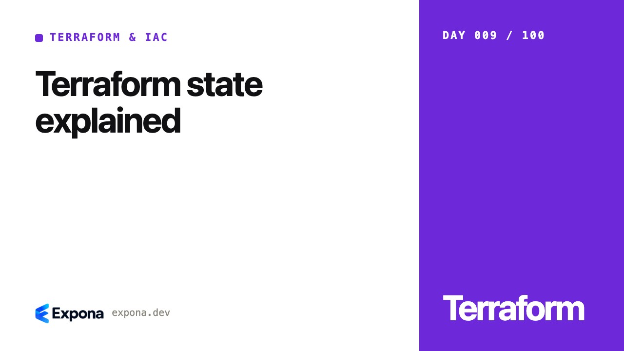 Terraform state explained for Terraform & IaC developers