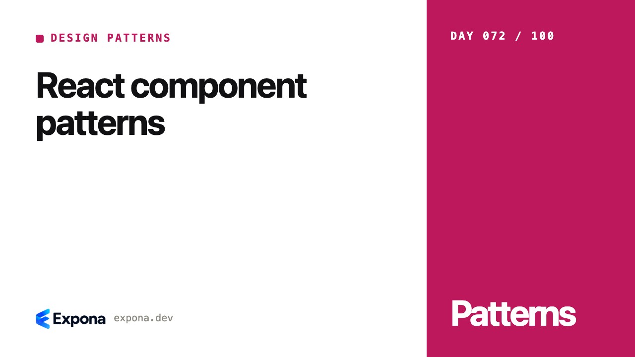 React component patterns: a hands-on guide for engineers