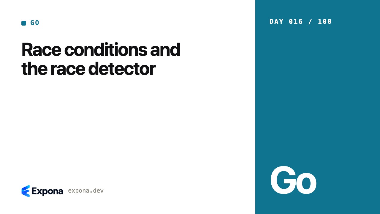 Race conditions and the race detector: a practical guide